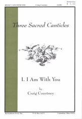 I Am with You SATB choral sheet music cover